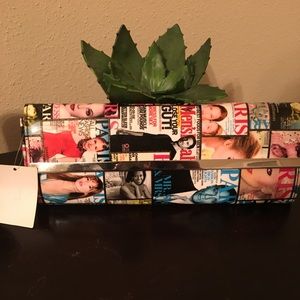 Magazine Cover Clutch Purse